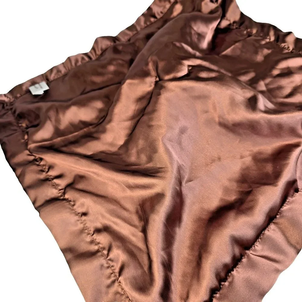 Security Blanket Bearington Baby Football Teddy Bear Snuggler 101186 Brown Satin